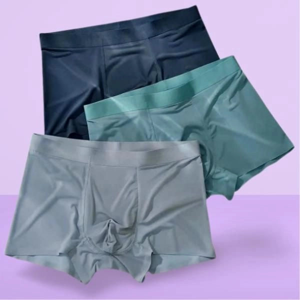 Men's Ice Silk Boxers